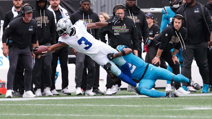 Dallas Cowboys wide receiver George Pickens (3)