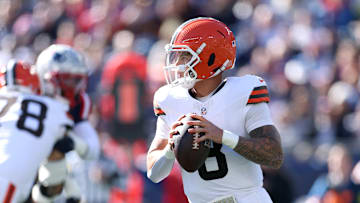 Dillon Gabriel: Cleveland Browns v New England Patriots