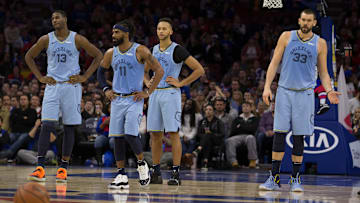 Memphis Grizzlies v Philadelphia 76ers