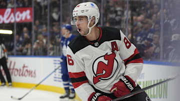 New Jersey Devils forward Jack Hughes (86): John E. Sokolowski-Imagn Images