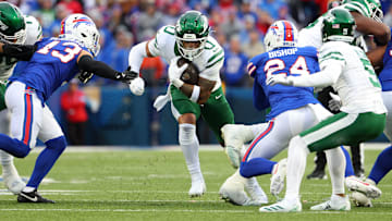 NY Jets running back Braelon Allen