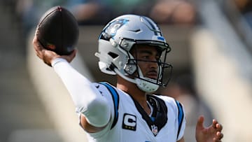 Carolina Panthers quarterback Bryce Young