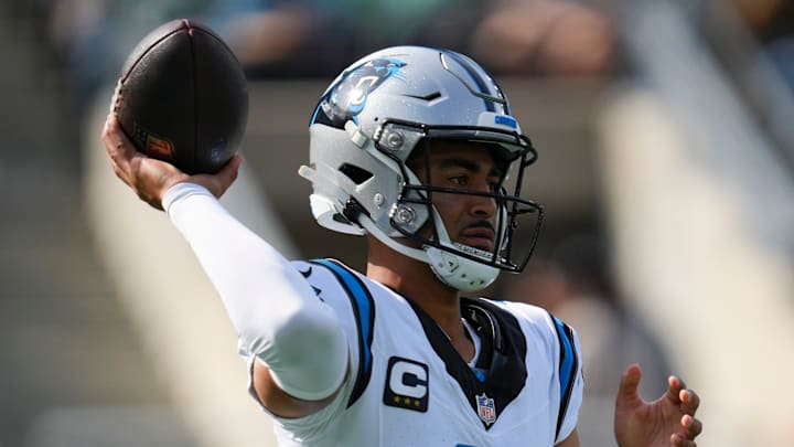 Carolina Panthers quarterback Bryce Young