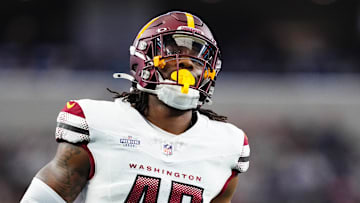 Washington Commanders linebacker Dominique Hampton