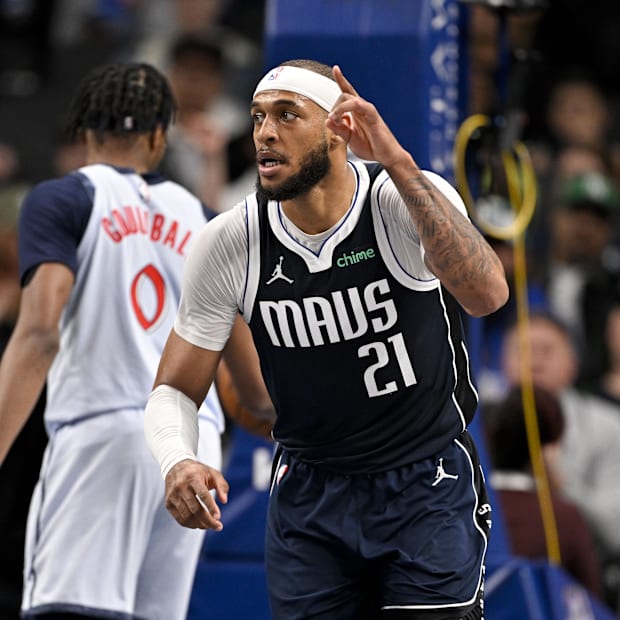 Dallas Mavericks center Daniel Gafford