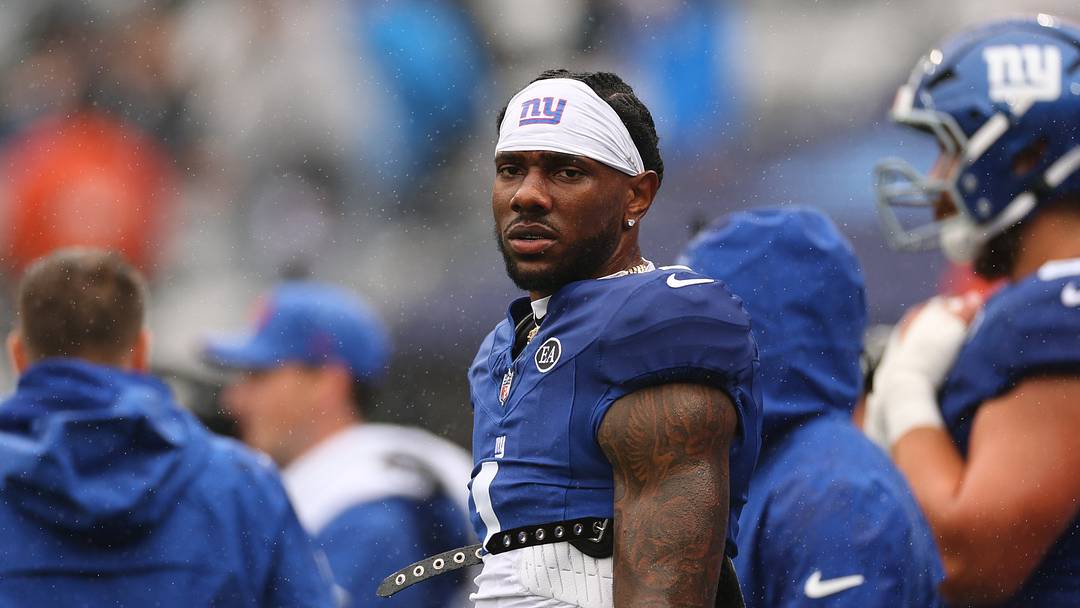 New York Giants wide receiver Malik Nabers is trending in the right direction for Sunday's game against Washington.