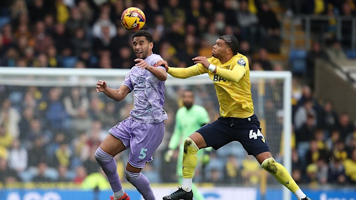 Dane Scarlett in action against Swansea City 