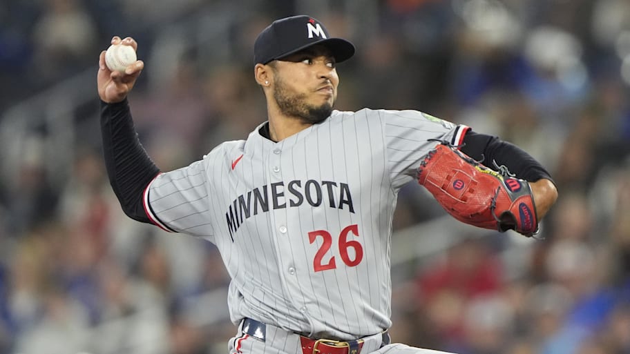 Minnesota Twins starting pitcher Taj Bradley