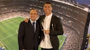 Cristiano Ronaldo y Florentino Pérez, cuando el luso era la estrella del Real Madrid