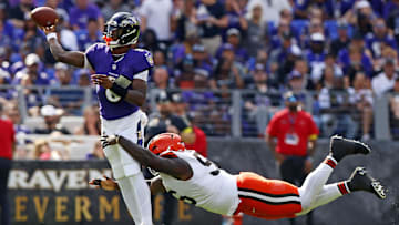 The Ravens are road favorites against the Browns in a Week 11 AFC North showdown.