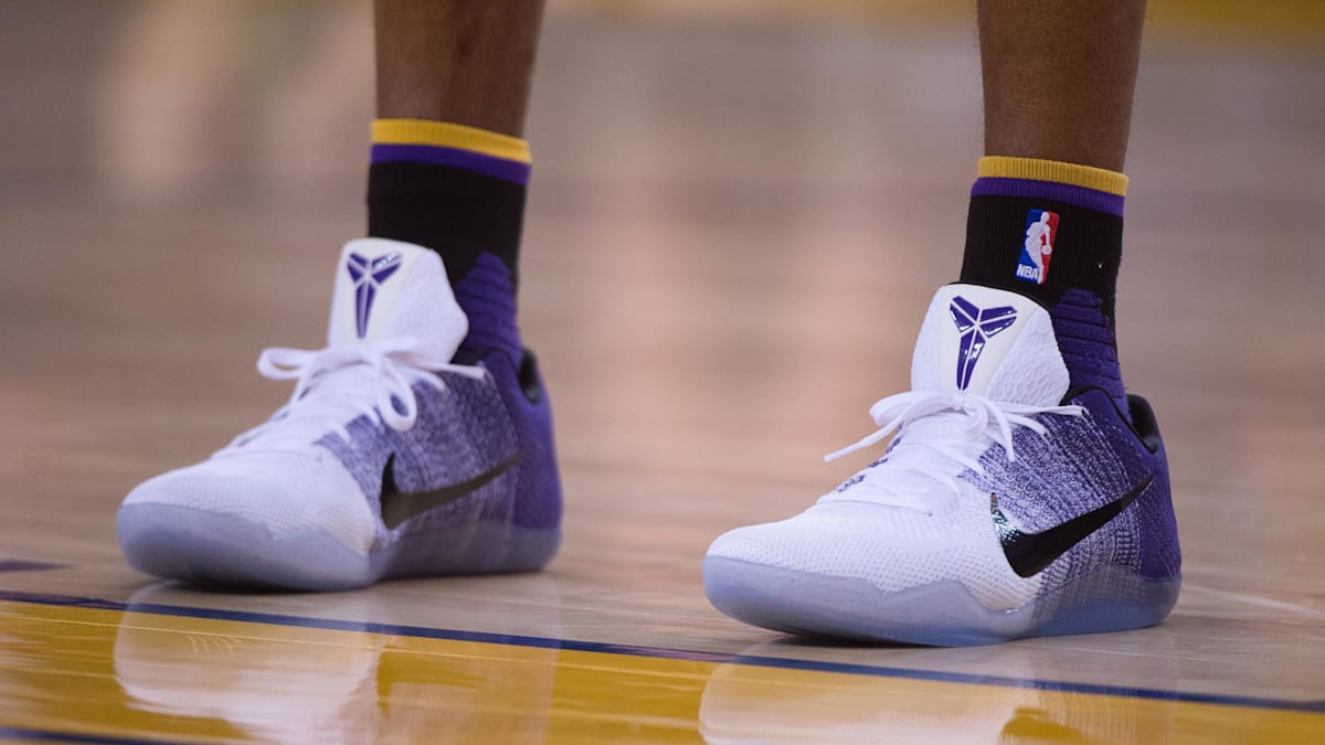 Kobe 11 yellow and purple outlet