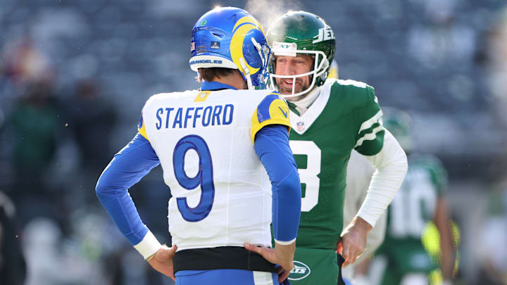 Los Angeles Rams Matthew Stafford v New York Jets Aaron Rodgers