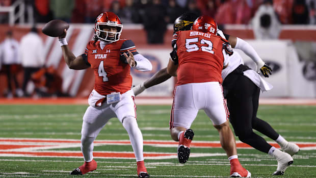 Utah Utes quarterback Devon Dampier 