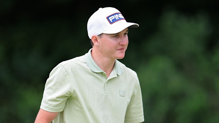 Matt McCarty, pictured at the 2022 U.S. Open, won in just his third PGA Tour start at the Black Desert Championship.