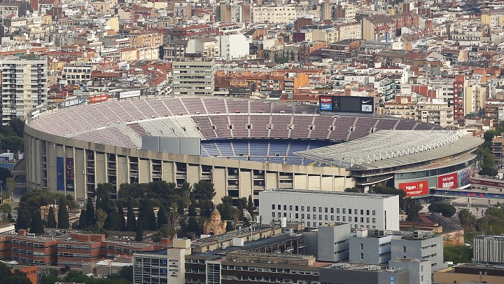 Barcelona won't be able to play games at Camp Nou for a portion of the stadium redevelopment