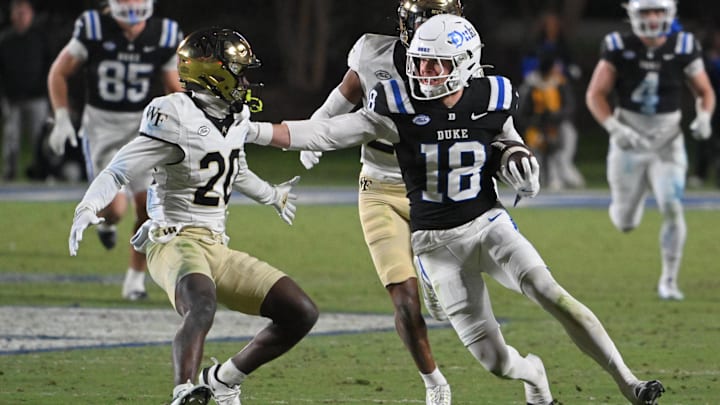 With Jonathan Brewer as offensive coordinator, Duke finished 19th in the country in scoring at 34.6 points per game. Quarterback Darian Mensah threw for 3,450 yards with 28 touchdown passes, just four interceptions.
