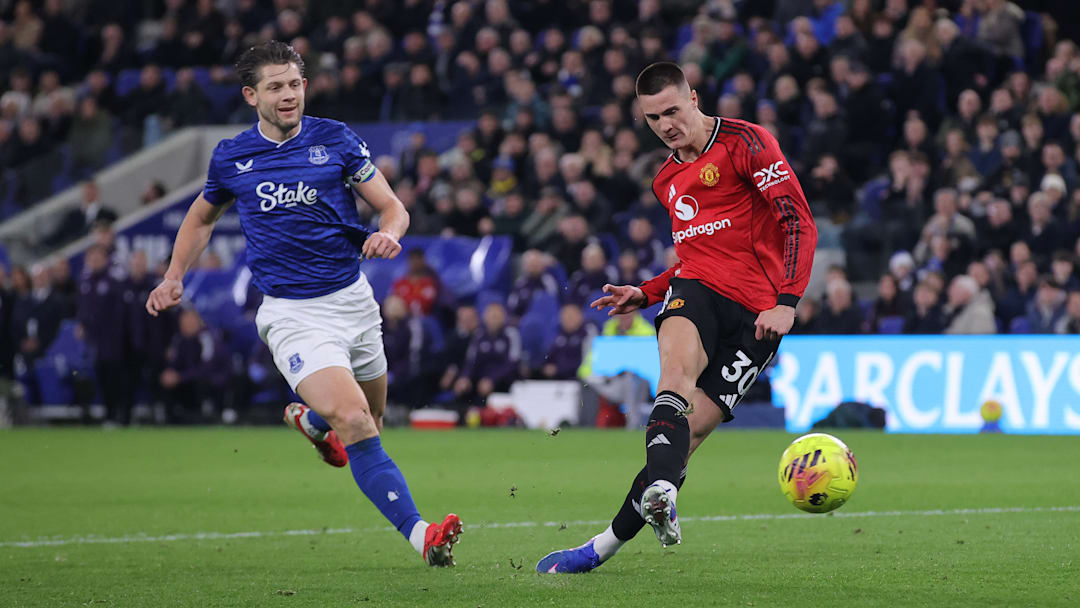 Sesko scored the only goal as Man United beat Everton