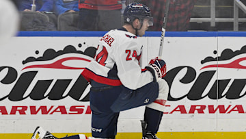 Connor McMichael, Washington Capitals Mandatory Credit: Jeff Curry-Imagn Images