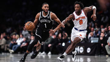 New York Knicks v Brooklyn Nets