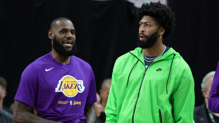 LeBron James y Anthony Davis son las dos estrellas de los Lakers y de los mejores jugadores en toda la NBA