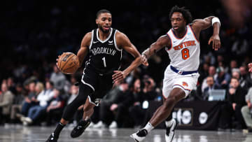 New York Knicks v Brooklyn Nets