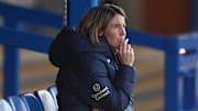 Chelsea manager Sonia Bompastor during the FA Cup clash with Crystal Palace