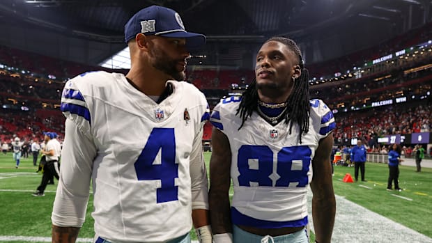 Cowboys QB Dak Prescott and WR CeeDee Lamb could become a powerful fantasy football stack this season.