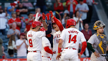 Oakland Athletics v Los Angeles Angels
