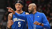 Orlando Magic head coach Jamahl Mosley and the training staff will have decisions to make regarding forward Paolo Banchero's usage as he returns to action against the Heat on Friday.