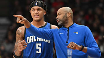 Orlando Magic head coach Jamahl Mosley and the training staff will have decisions to make regarding forward Paolo Banchero's usage as he returns to action against the Heat on Friday.