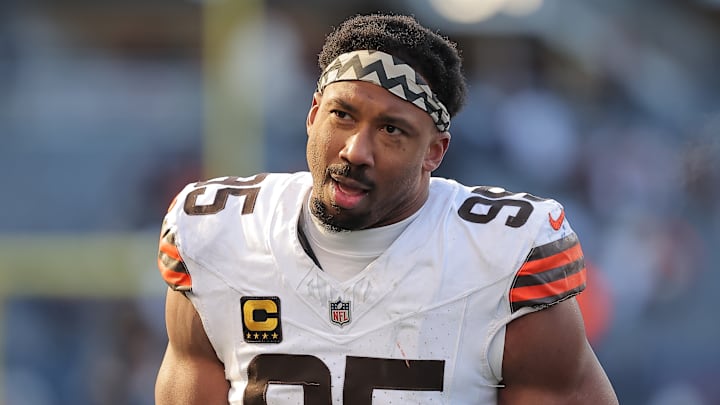 Cleveland Browns defensive end Myles Garrett