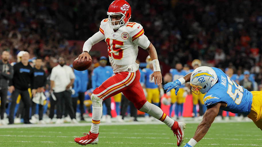 Kansas City Chiefs quarterback Patrick Mahomes