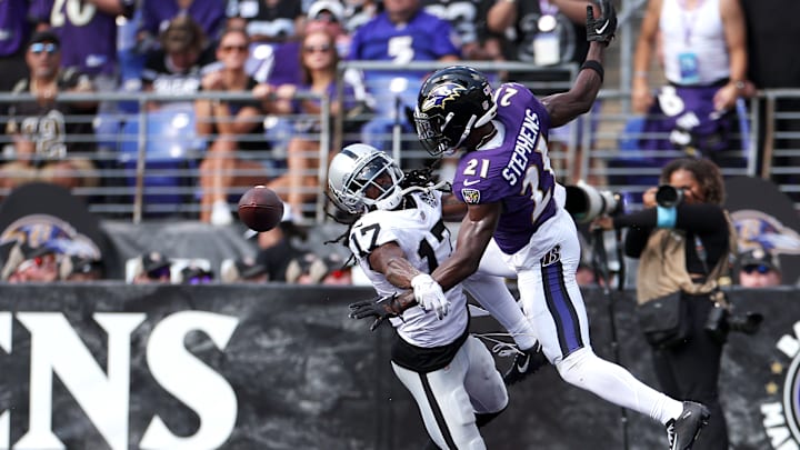 Las Vegas Raiders v Baltimore Ravens