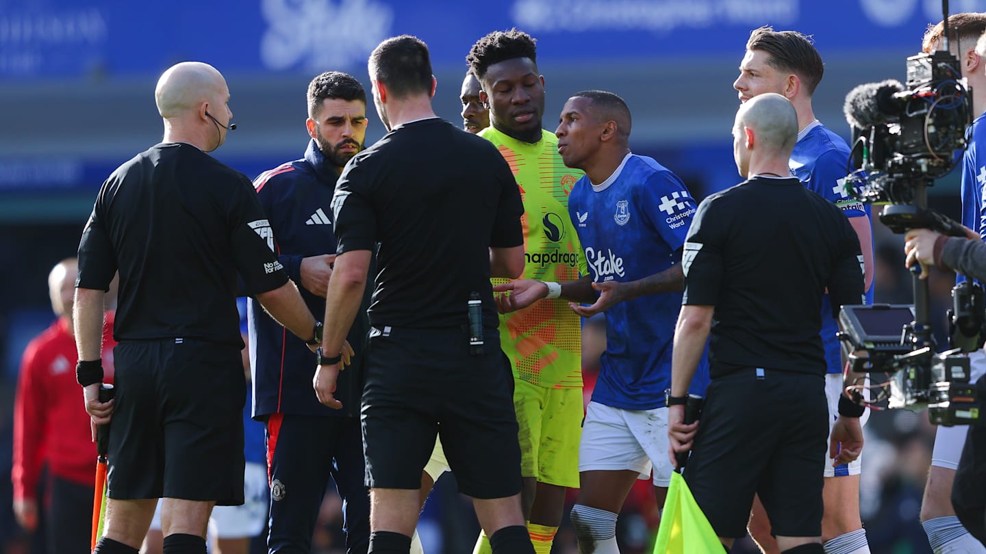 Premier League explain why Everton penalty was overturned in Man Utd draw