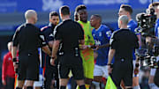 Everton were left furious