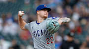 The Chicago Cubs are 15-7 when starting pitcher Cade Horton is on the mound this season.