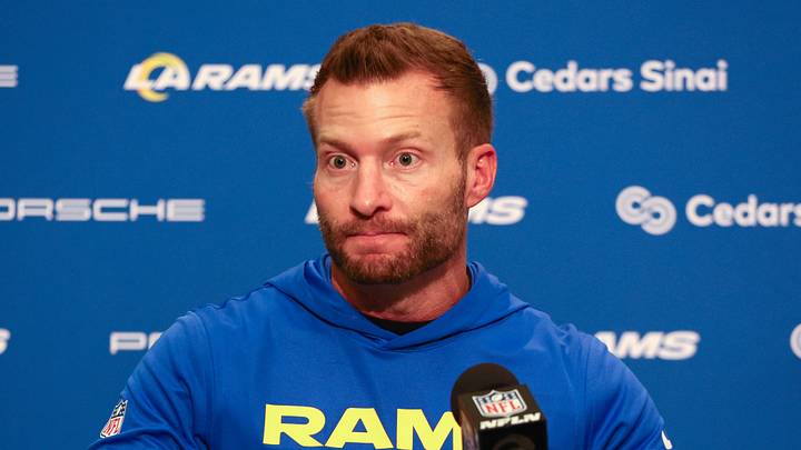 Los Angeles Rams head coach Sean McVay.