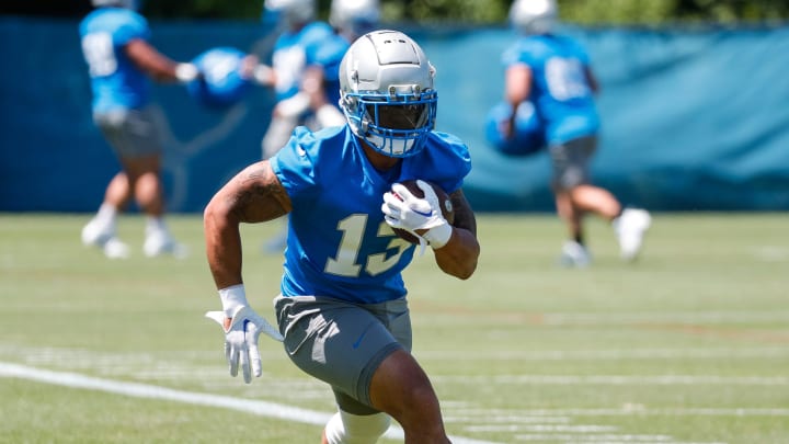 Detroit Lions running back Craig Reynolds (13)   