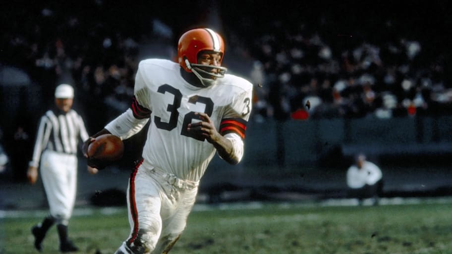 Jim Brown, NFL. 