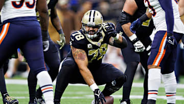 Saints' center Erik McCoy had surgery on his groin early this season, returned recently and hurt it again.