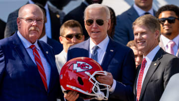 President Biden Hosts Super Bowl Champion Kansas City Chiefs At White House