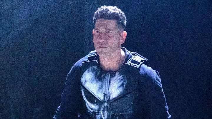 Frank Castle/The Punisher (Jon Bernthal) in Marvel Television's DAREDEVIL: BORN AGAIN, exclusively on Disney+. 