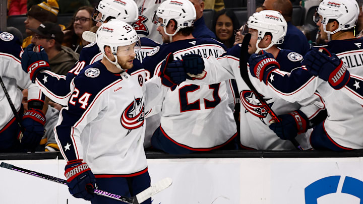 Columbus Blue Jackets v Boston Bruins