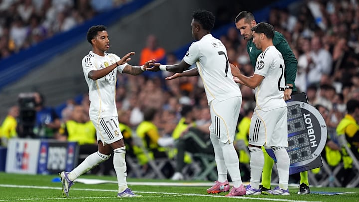 Vinicius Junior kam gegen Marseille nur als Joker zum Einsatz Vinicius Junior kam gegen Marseille nur als Joker zum Einsatz