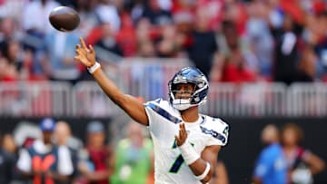 Geno Smith of the Seattle Seahawks