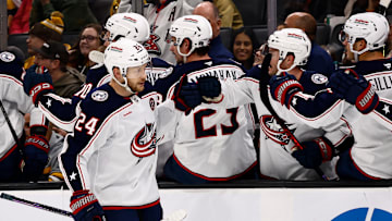 Columbus Blue Jackets v Boston Bruins