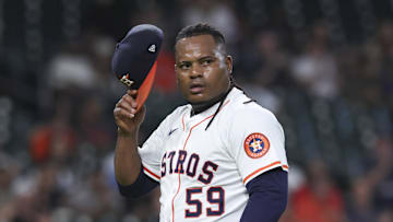 Houston Astros starting pitcher Framber Valdez