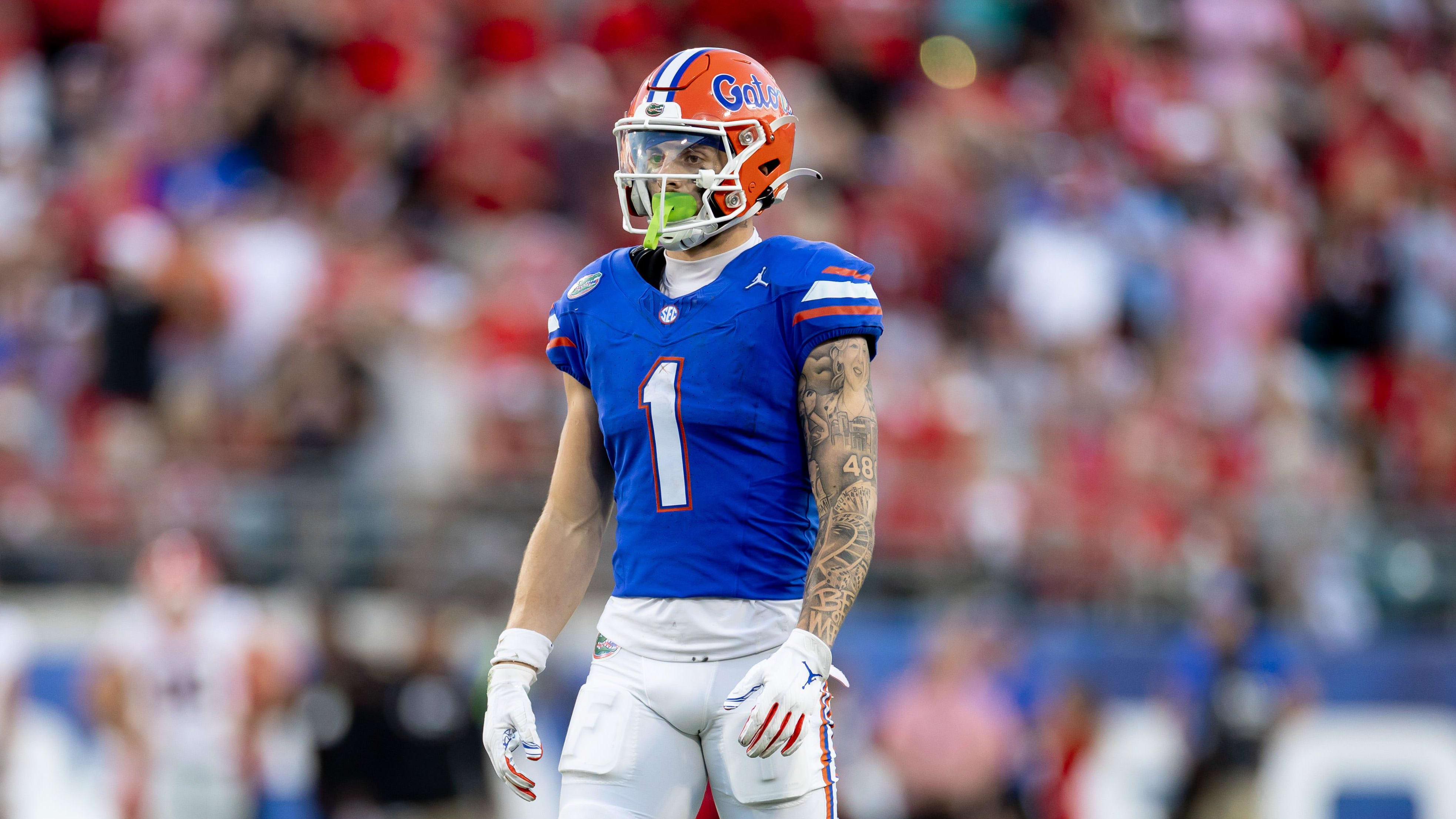 Florida Gators Wide Receiver Ricky Pearsall San Francisco 49ers NFL Draft