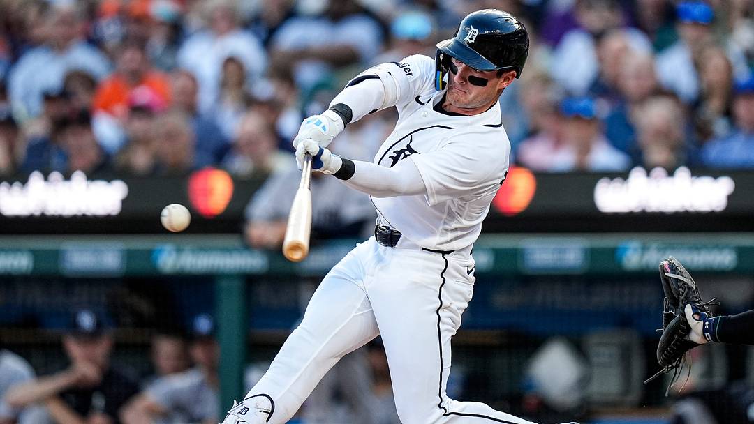 Detroit Tigers third baseman Kevin McGonigle (7). Detroit Tigers third baseman Kevin McGonigle (7).
