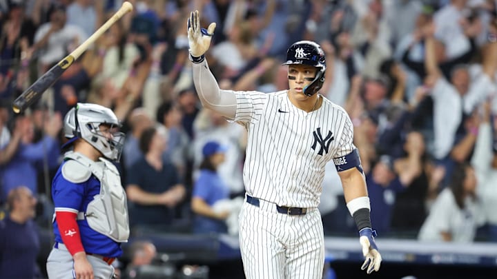 With one swing of the bat, an enormous weight was lifted from Aaron Judge’s shoulders—even if he didn’t feel it there.
